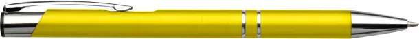 Albacete Aluminium ballpen Žuta