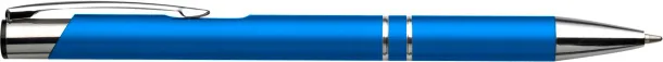 Albacete Aluminium ballpen light blue