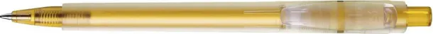 STILOLINEA OSLO Stilolinea Oslo frosty plastic ballpen - Stilolinea yellow