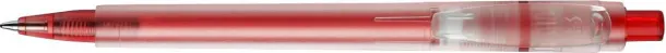 STILOLINEA OSLO Stilolinea Oslo frosty plastic ballpen - Stilolinea red