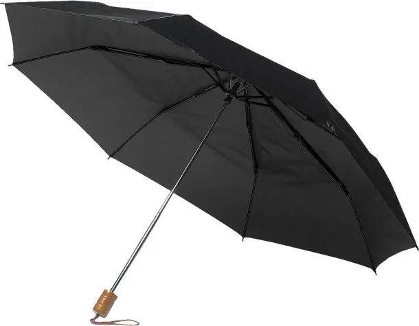 Janelle Polyester (190T) umbrella  Crna