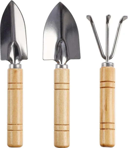 JEANETTE Wooden garden tool set