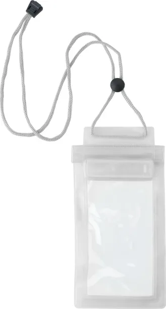 EMILY PVC pouch for mobile devices white