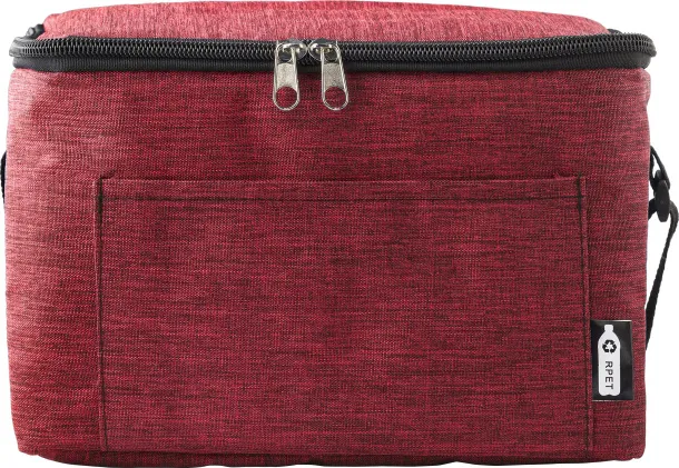 ISABELLA Polyester (600D) and rPET cooler bag Crvena