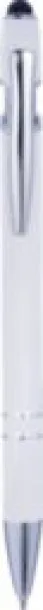 PRIMO aluminijska touch kemijska olovka Bijela