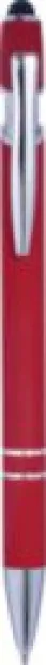 PRIMO aluminijska touch kemijska olovka Crvena
