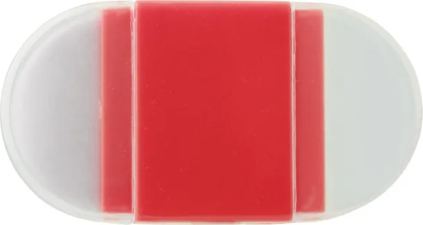 PAULINE PS pencil sharpener and eraser Crvena