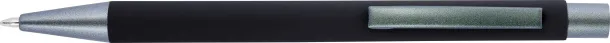 EMMETT Aluminium ballpen Crna