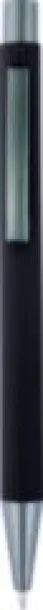 EMMETT Aluminium ballpen Crna