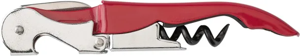 QUINCY Stainless steel waiter's knife burgundy