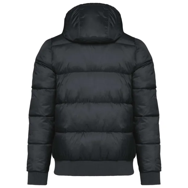  UNISEX RECYCLED RIPSTOP JACKET WITH HOOD - Kariban Black