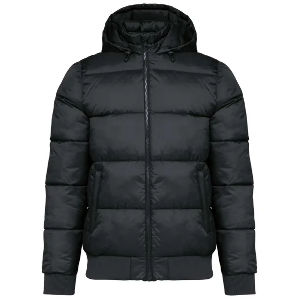  UNISEX RECYCLED RIPSTOP JACKET WITH HOOD - Kariban Black