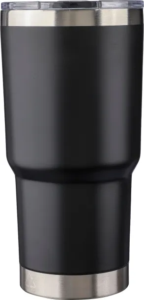 Arnold Stainless steel double-walled drinking mug 590 ml  Crna