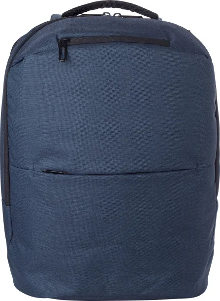 Nicolas Polyester (600D) laptop backpack  Plava
