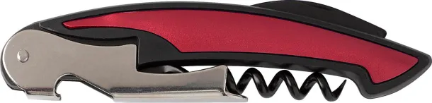 Rosaura Stainless steel waiter's knife burgundy