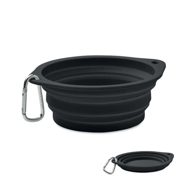 KOLAPDIER Portable pet bowl 350 ml Black