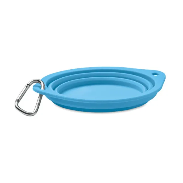 KOLAPDIER Portable pet bowl 350 ml baby blue