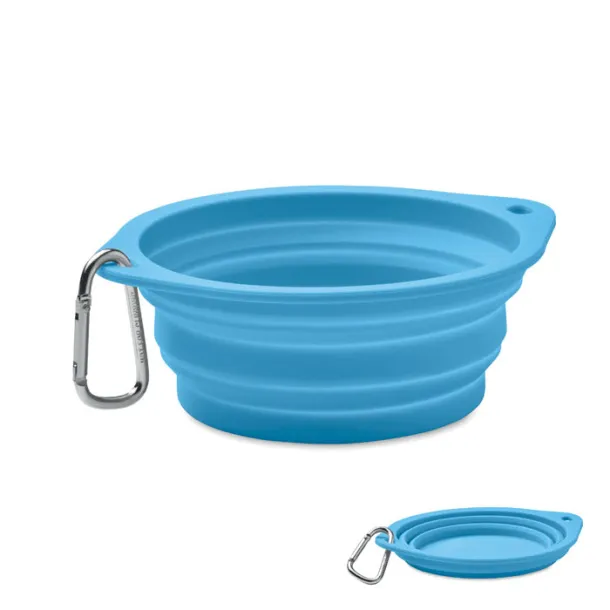 KOLAPDIER prijenosna zdjelica za kućne ljubimce. 350 ml baby blue