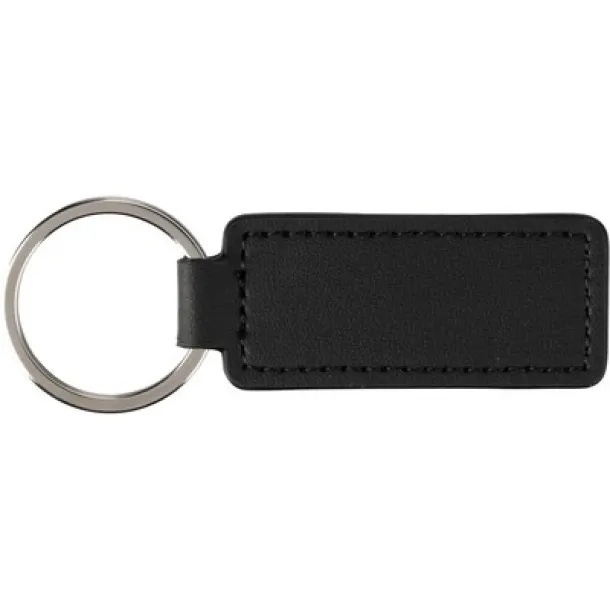  Keyring made from apple leather black