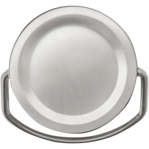 Thor 500 ml RCS certified recycled stainless steel water bottle Crna