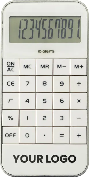 JARETH ABS calculator white