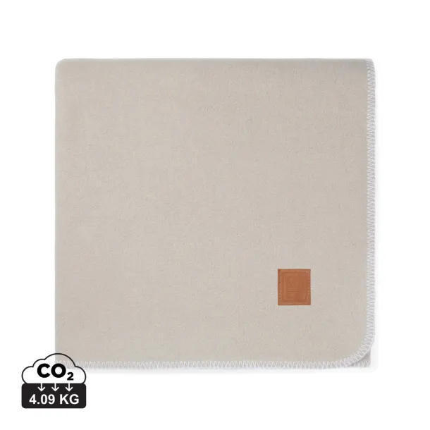 VINGA Moulton GRS RPET blanket - Vinga beige 15-1305 TPG