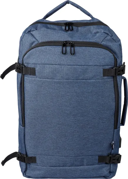 MALCOLM rPET polyester (300D) backpack Plava