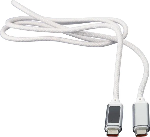 Claudia Nylon fabric charging cable 65W 