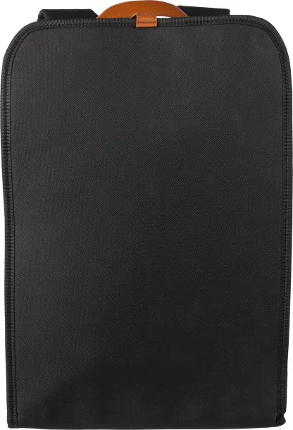 RALF rPET (600D) polyester backpack Crna