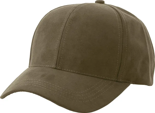 ORION Suede cap Zelena