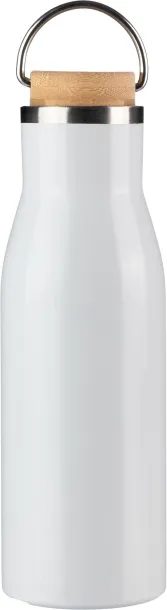 ALINE boca od recikliranog nehrđajućeg čelika, 500 ml Bijela