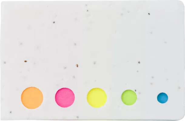 NATALJA samoljepljive bilješke sa sjemenkama Bijela