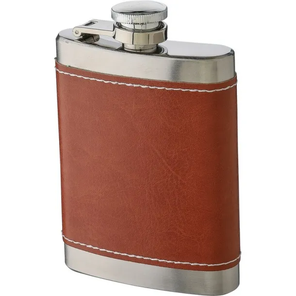  Hip flask 100 ml brown