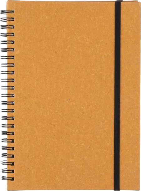 EGON Recycled leather notebook A5