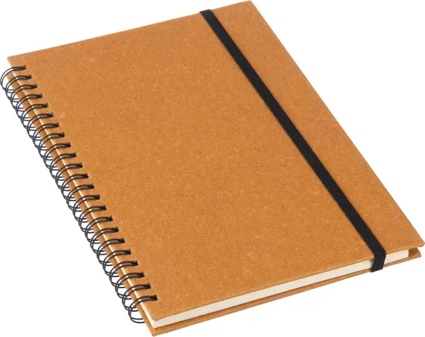 EGON Recycled leather notebook A5