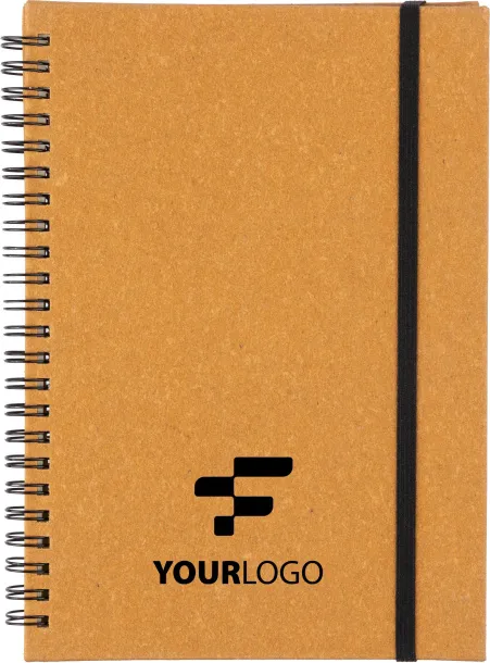 EGON Recycled leather notebook A5