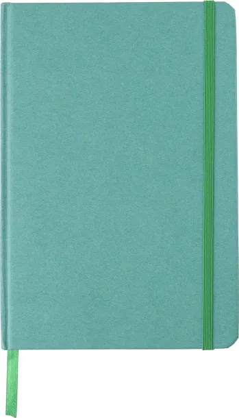 Evangeline Recycled carton notebook (A5)  green