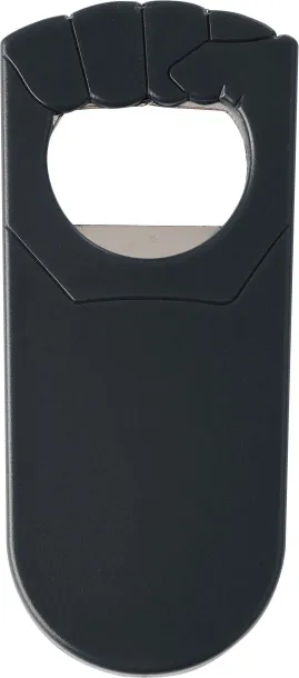 TAY Plastic bottle opener black