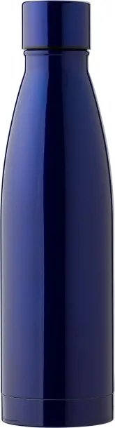  Stainless steel double walled drinking bottle Marcelino blue