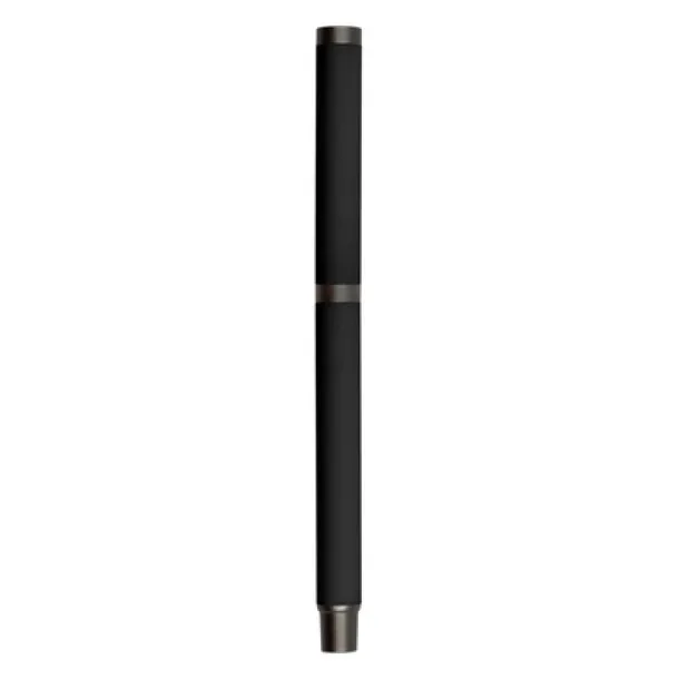 Geraldine Gel ball pen with cap black