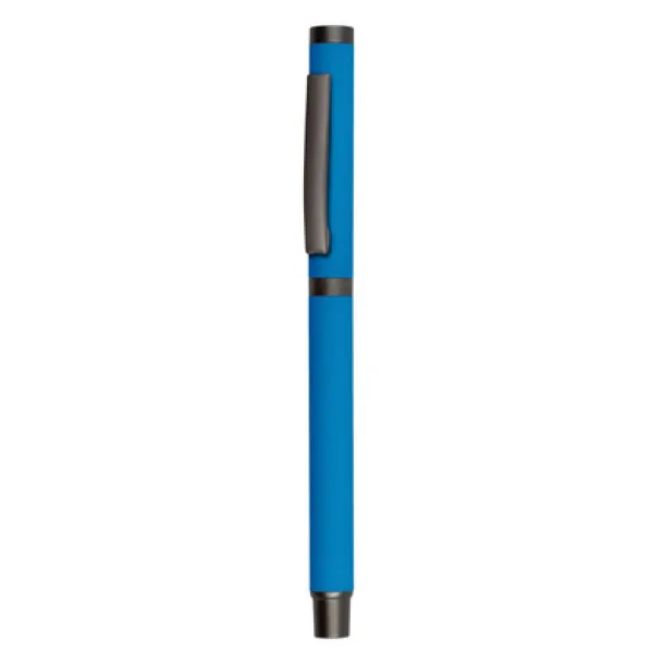 Geraldine Gel ball pen with cap navy blue