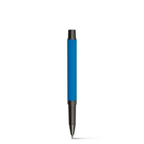 Geraldine Gel ball pen with cap navy blue