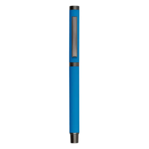 Geraldine Gel ball pen with cap navy blue