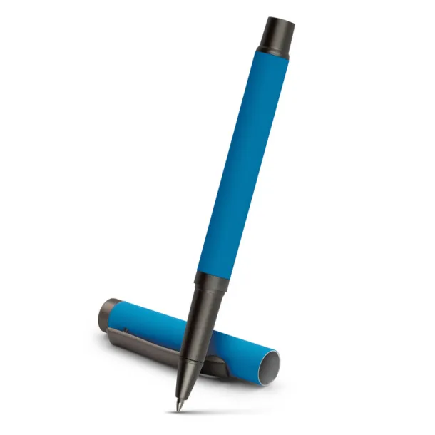 Geraldine Gel ball pen with cap Mornarski plava