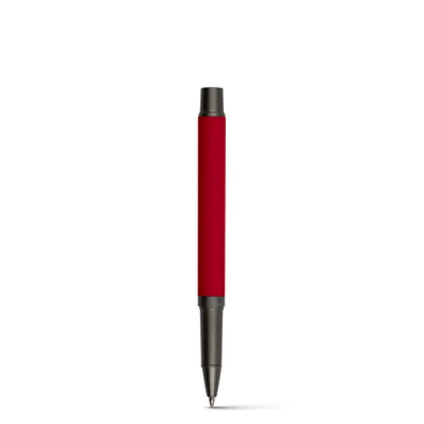 Geraldine Gel ball pen with cap red