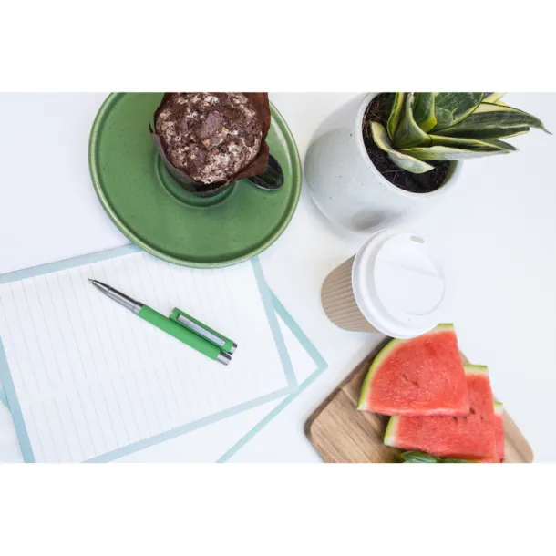 Geraldine gel kemijska olovka s poklopcem Narančasta