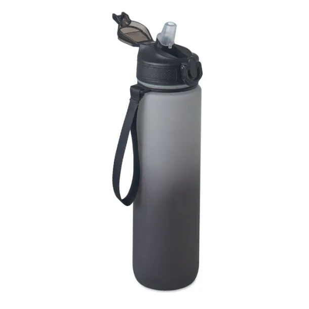 ACTIVATE Sports water bottle RPET 1L Black