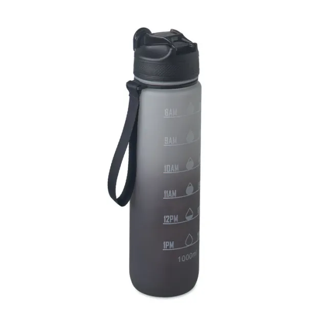 ACTIVATE Sports water bottle RPET 1L Black