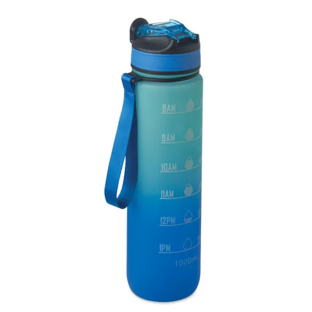 ACTIVATE Sports water bottle RPET 1L Royal blue