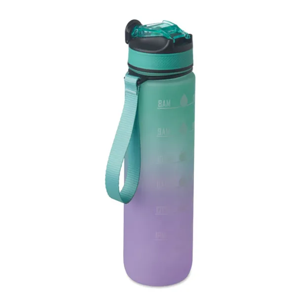 ACTIVATE Sports water bottle RPET 1L Turquoise